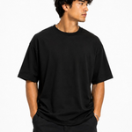 Black  Oversized T-Shirt For Men
