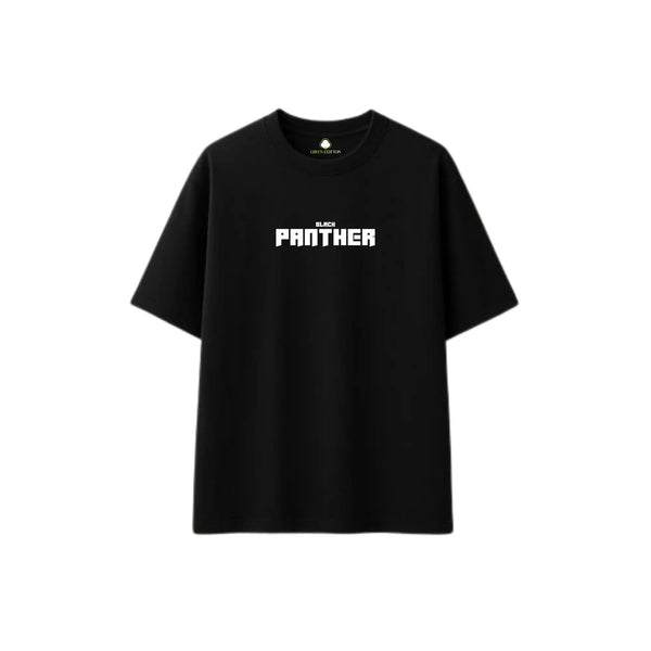 Black Panther Black Oversize T-Shirt