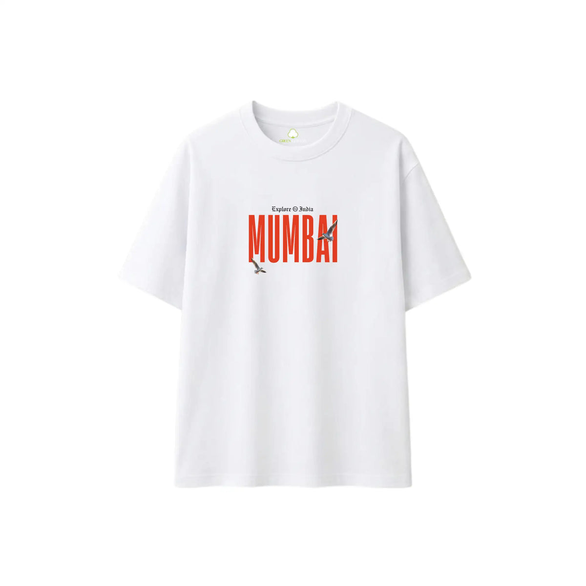 Mumbai White Oversize T-Shirt