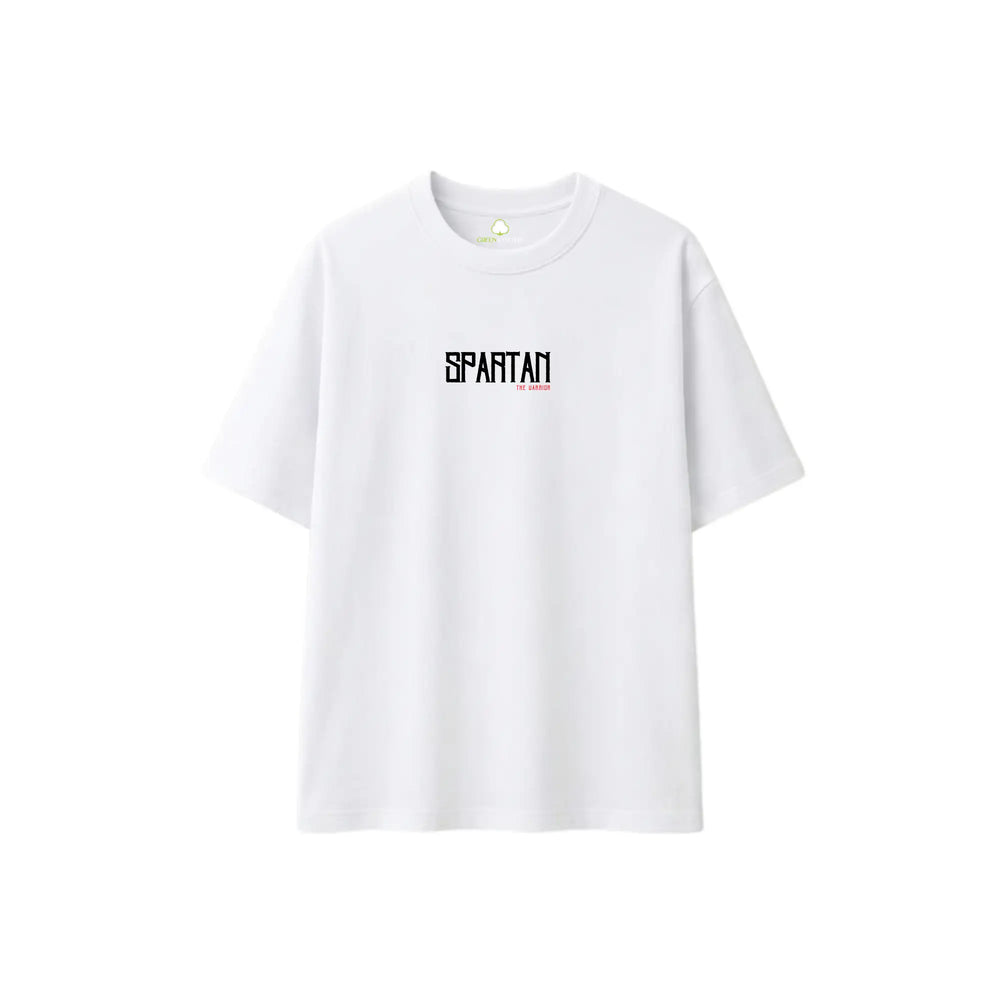 Spartian White Oversize T-Shirt