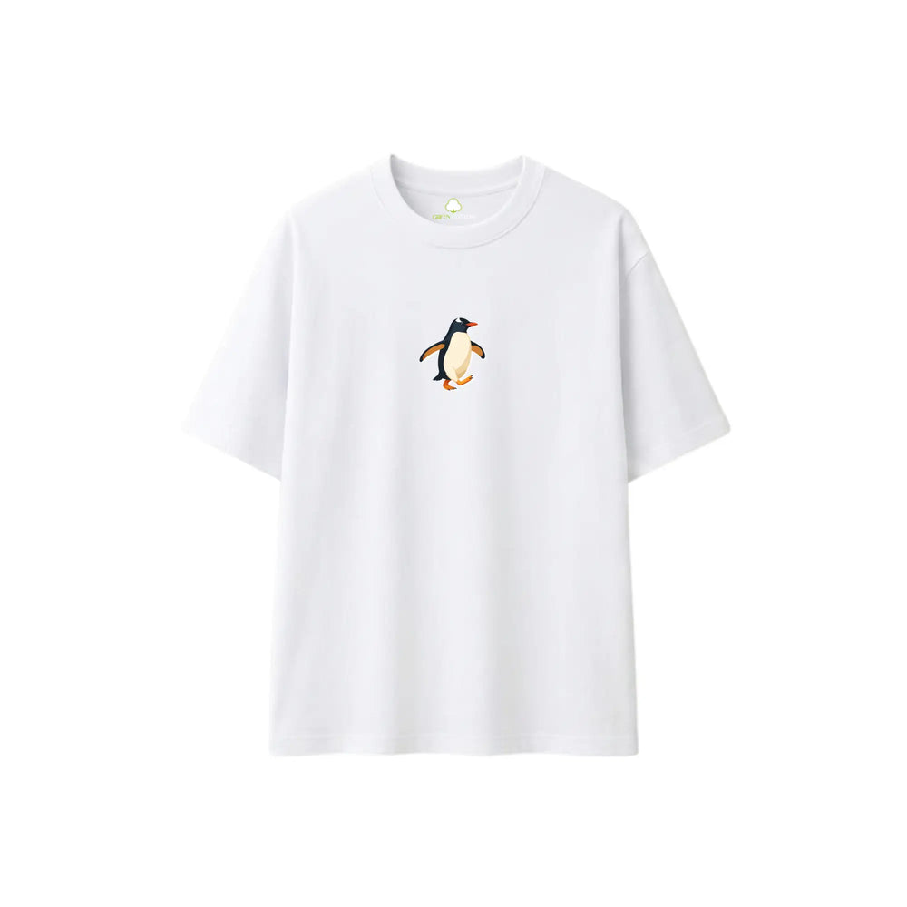Penquin White Oversize T-Shirt