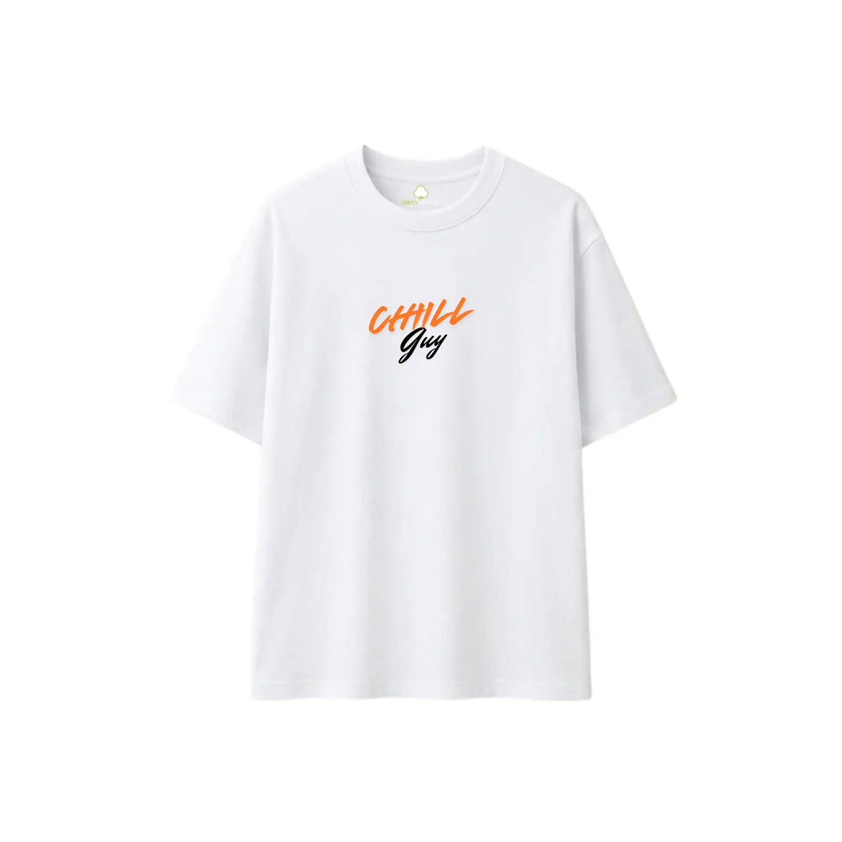 chill Guy White Oversize T-Shirt