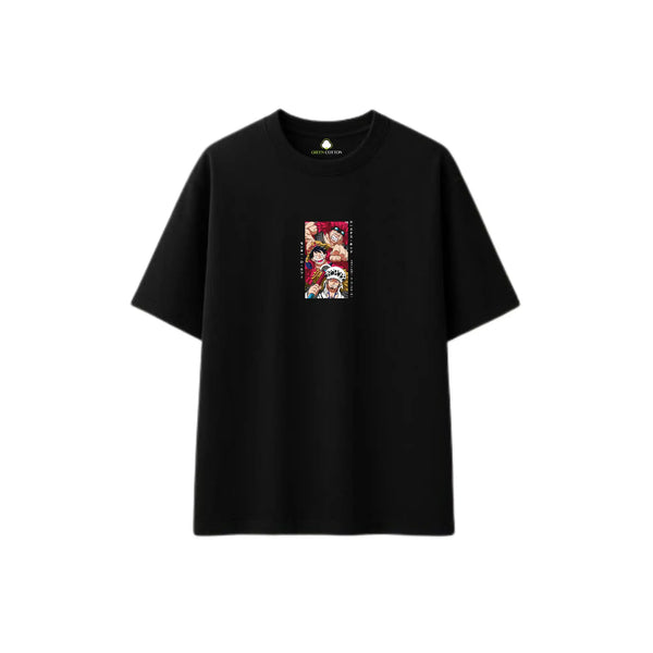 Boom Japanise Black Oversize T-Shirt