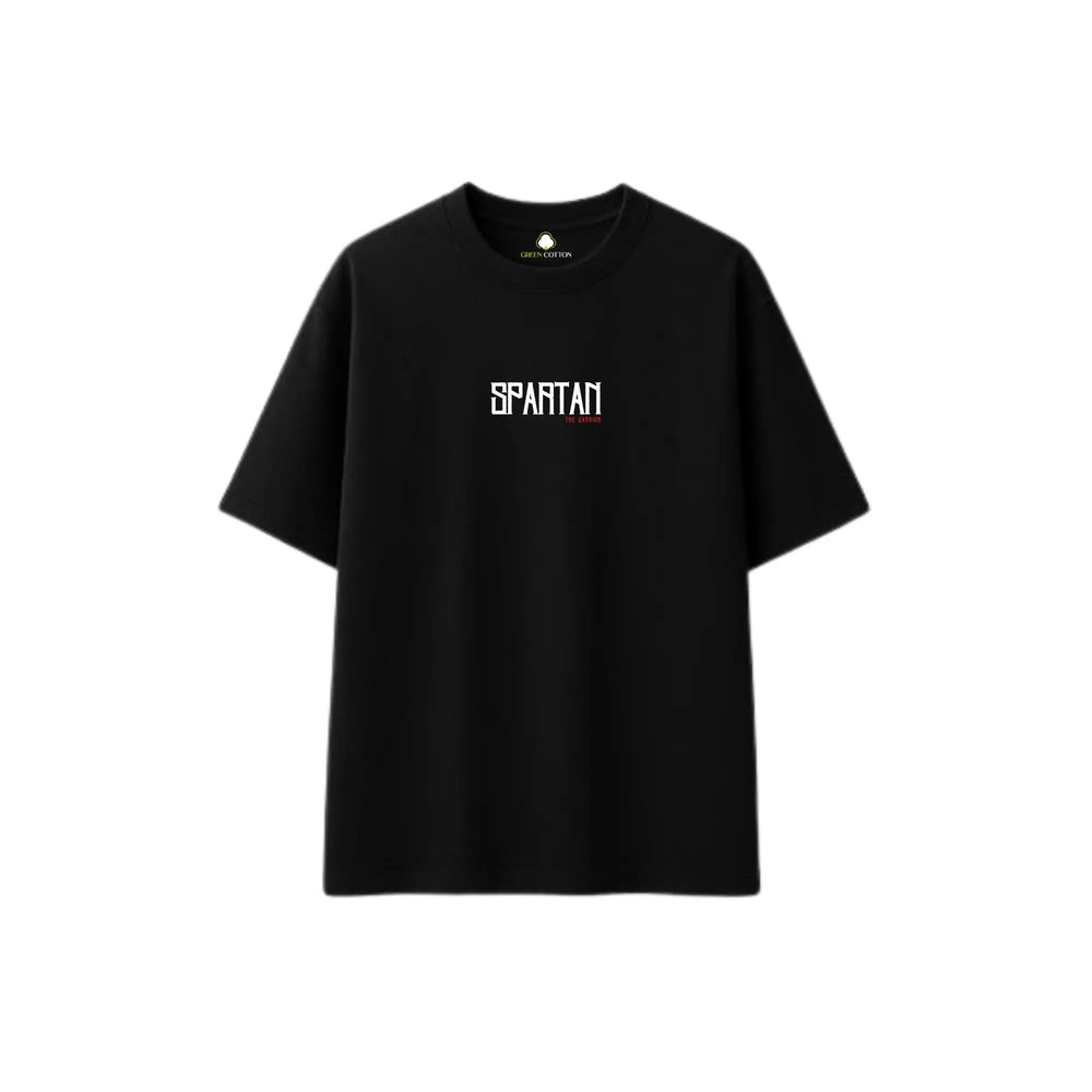 Spartian BlackOversize T-Shirt