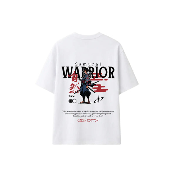 Warrier White Oversize T-Shirt