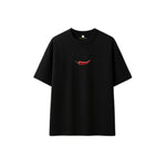 Red Hot Black Oversize T-Shirt