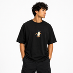 Penquin Black Oversize T-Shirt