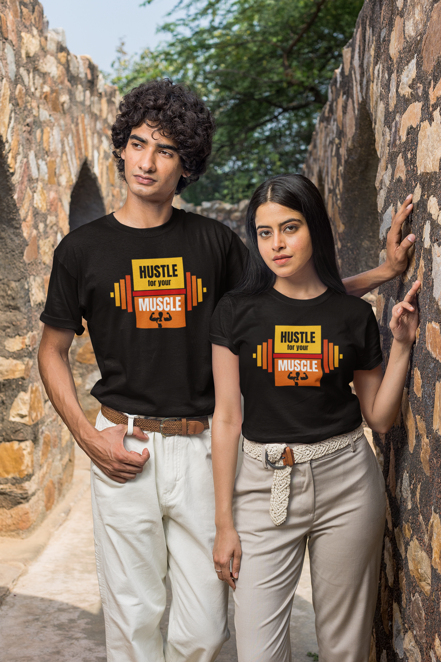 Hustle Vision Regular Fit T-Shirt - Green Cotton