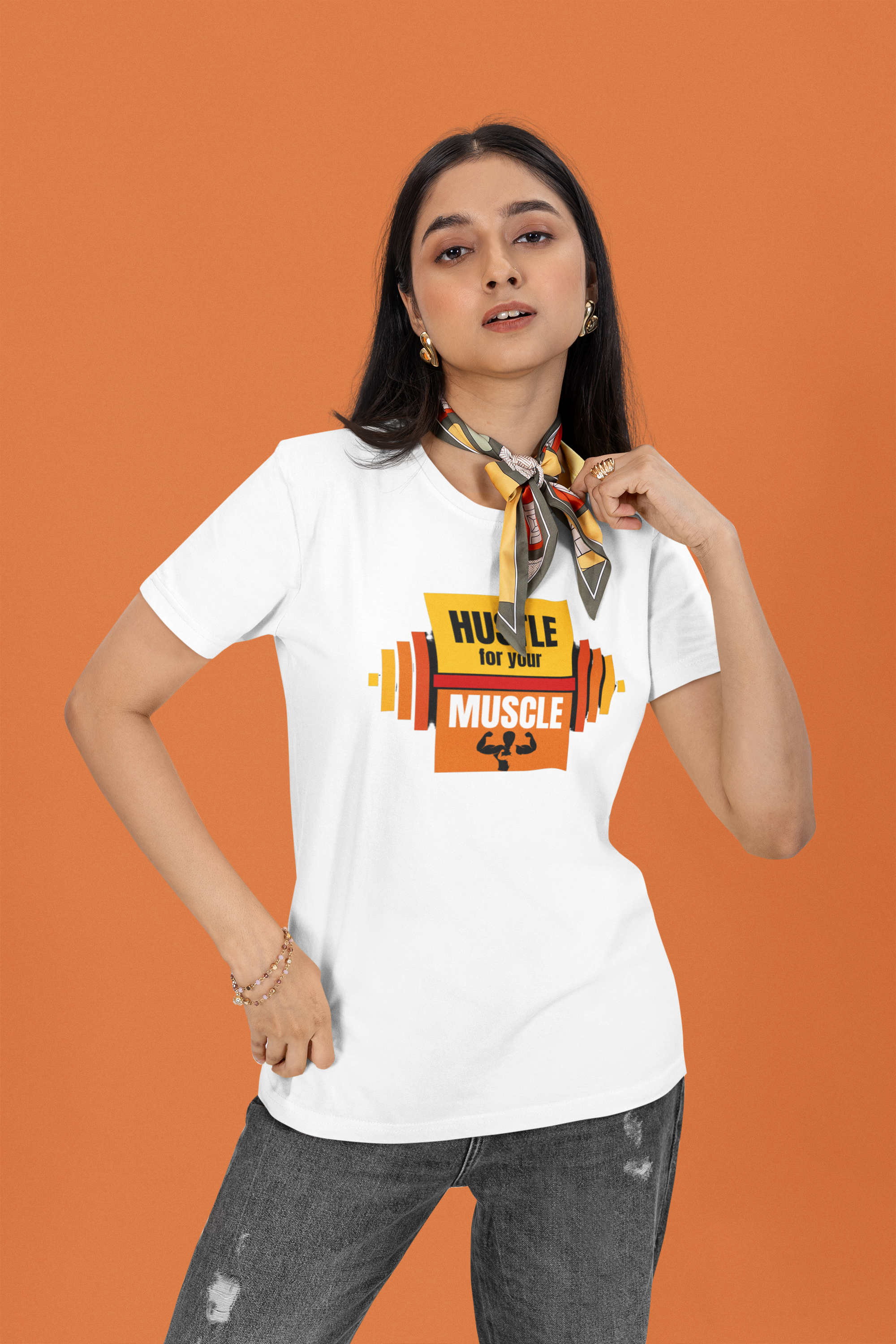 Hustle Vision Regular Fit T-Shirt - Green Cotton
