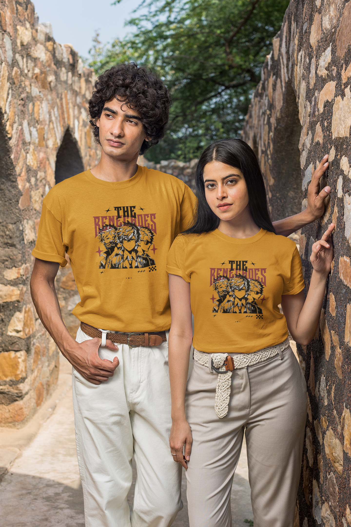 Renegade Vision Regular Fit T-Shirt - Green Cotton