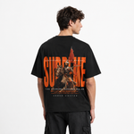 Black Oversize Chatrapati Shivaji Maharaj T-Shirt