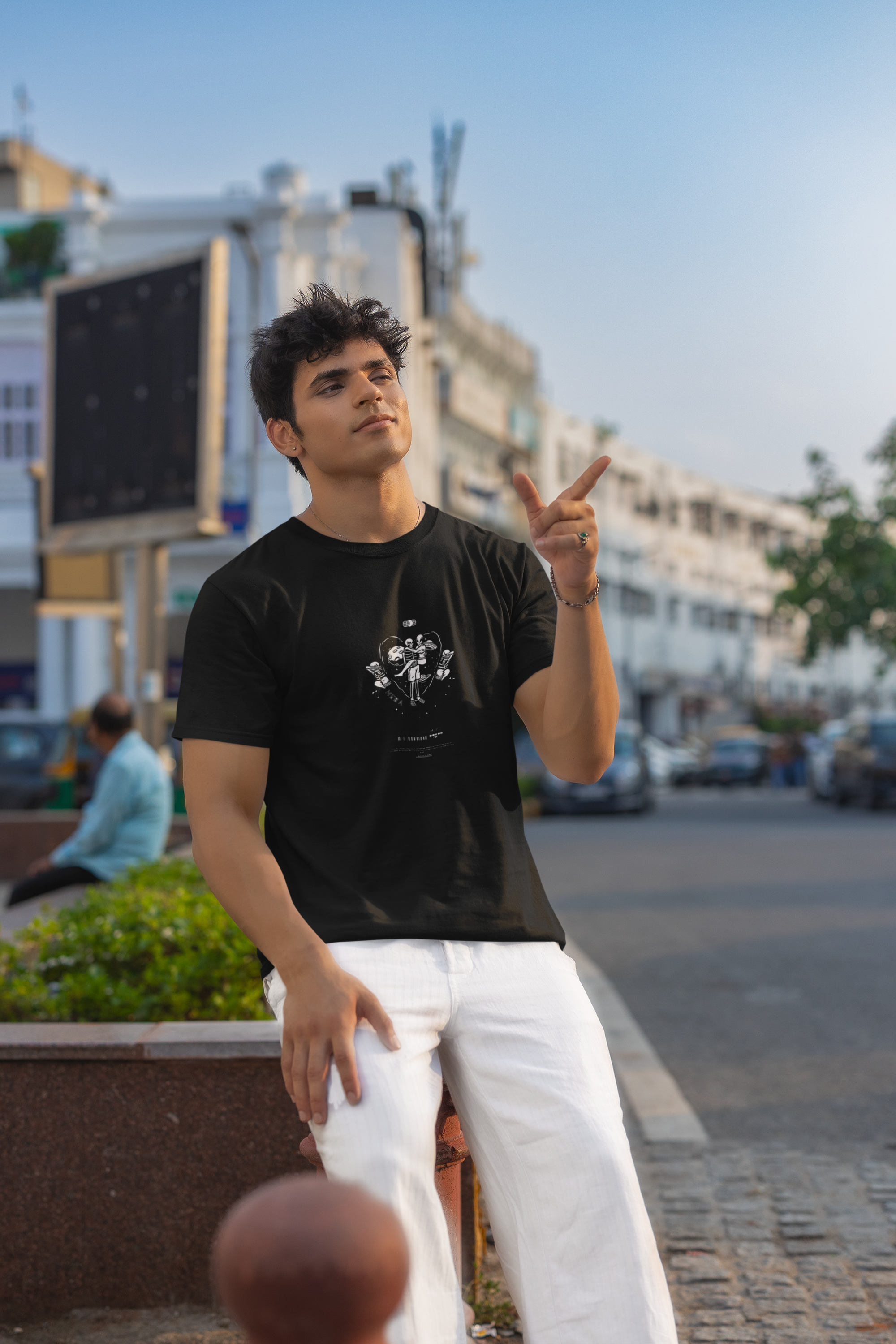 Bachpan Nostalgia Regular T-Shirt - Green Cotton