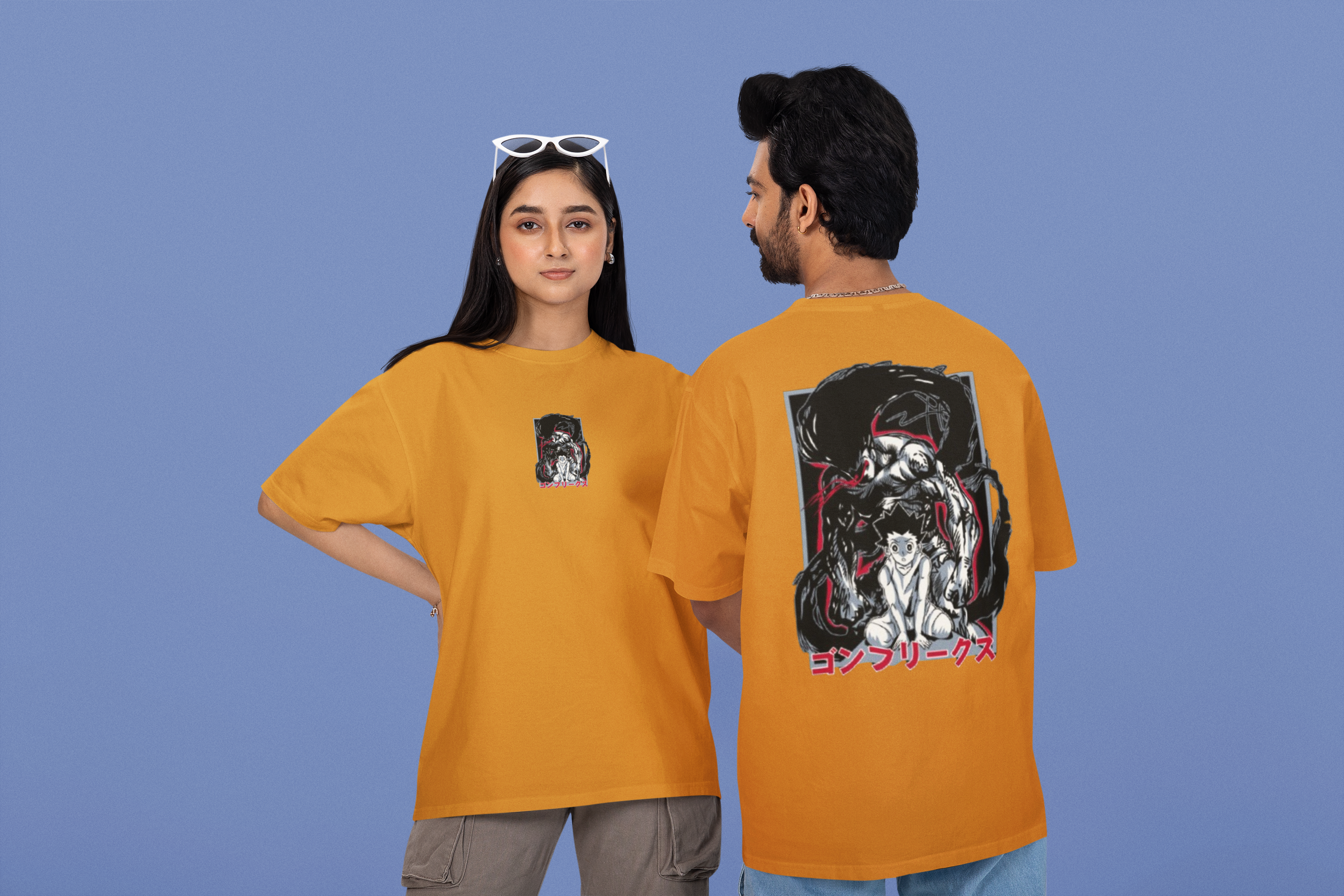 Imperial Chinese Dragon Oversized T-Shirt - Green Cotton