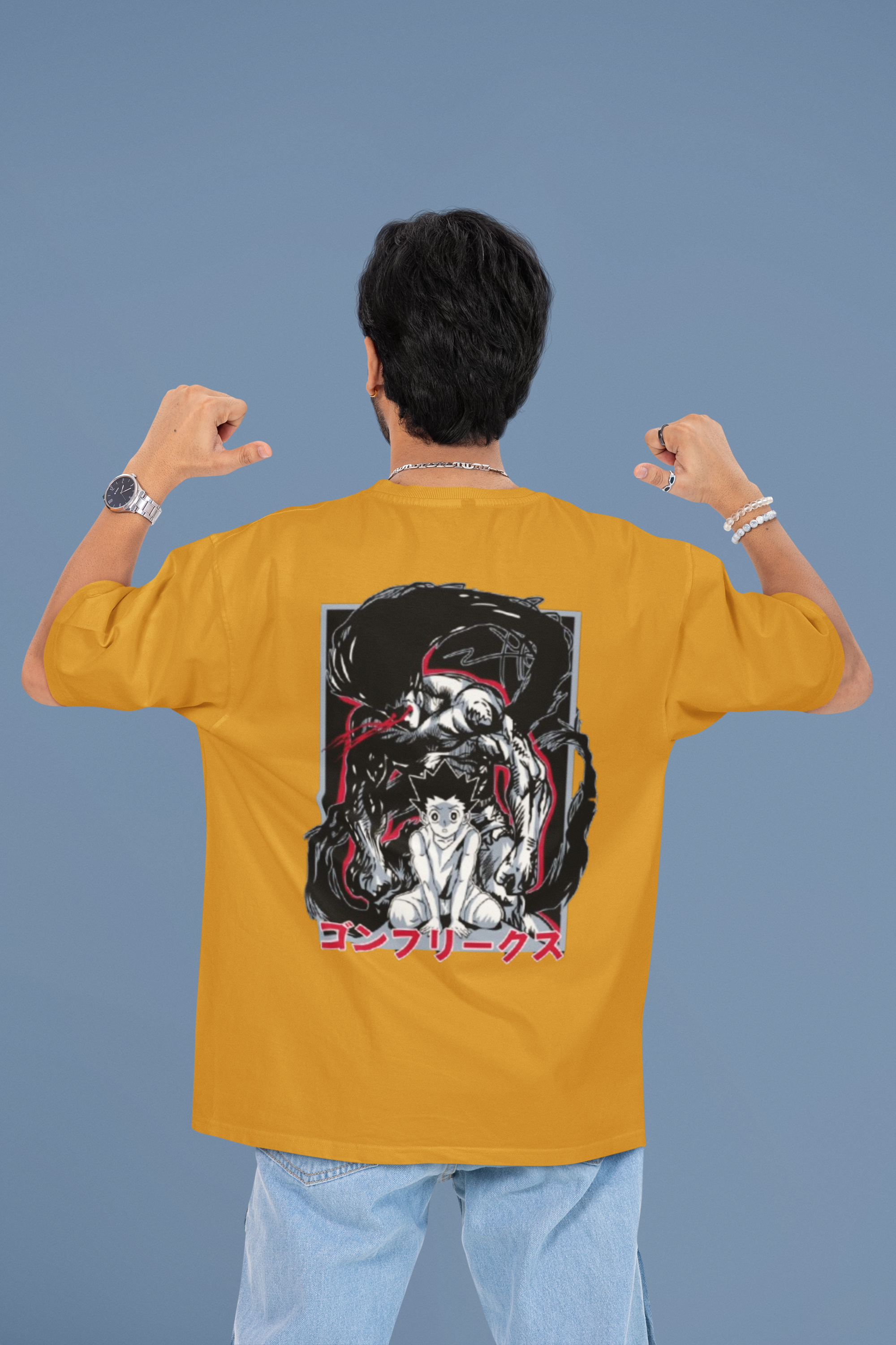 Imperial Chinese Dragon Oversized T-Shirt - Green Cotton