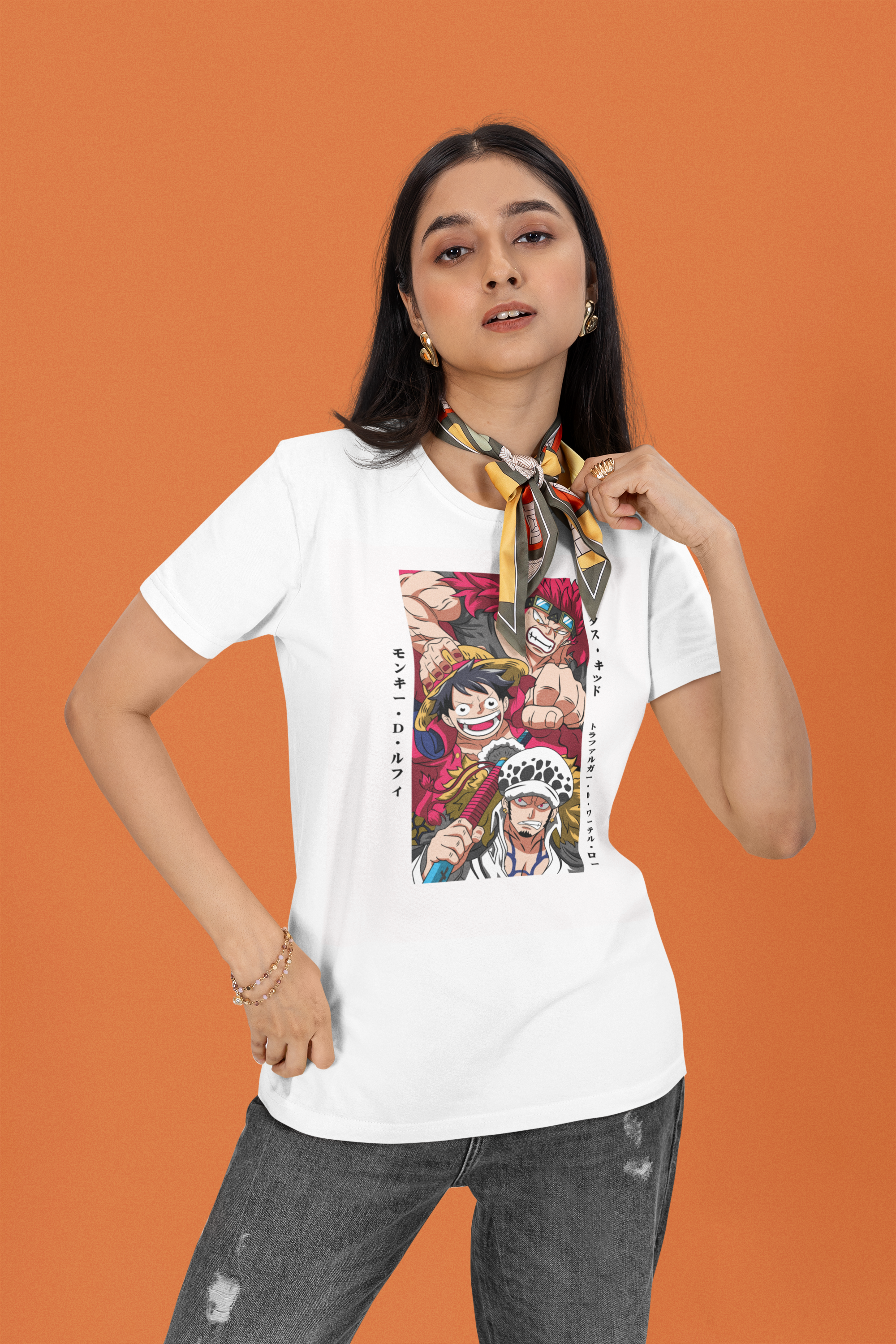 One Piece Adventure Essential T-Shirt - Green Cotton