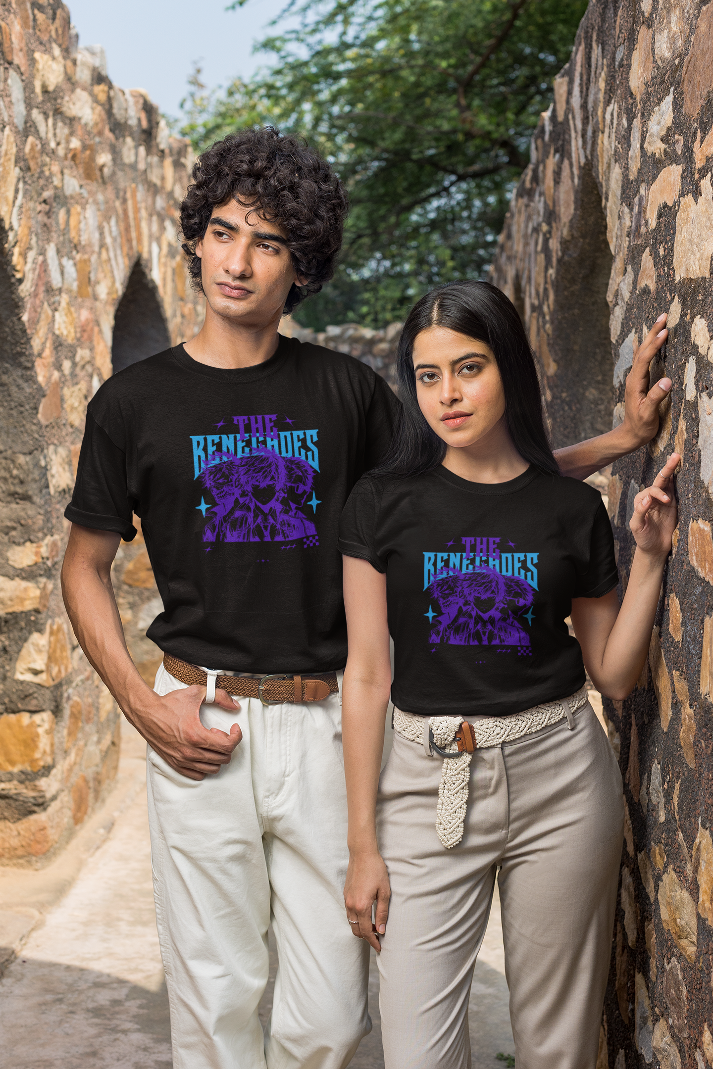 Renegade Vision Regular Fit T-Shirt - Green Cotton