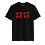 Ashtavinayaka Black 100% Super Combed Cotton Casual T-Shirt For Unisex
