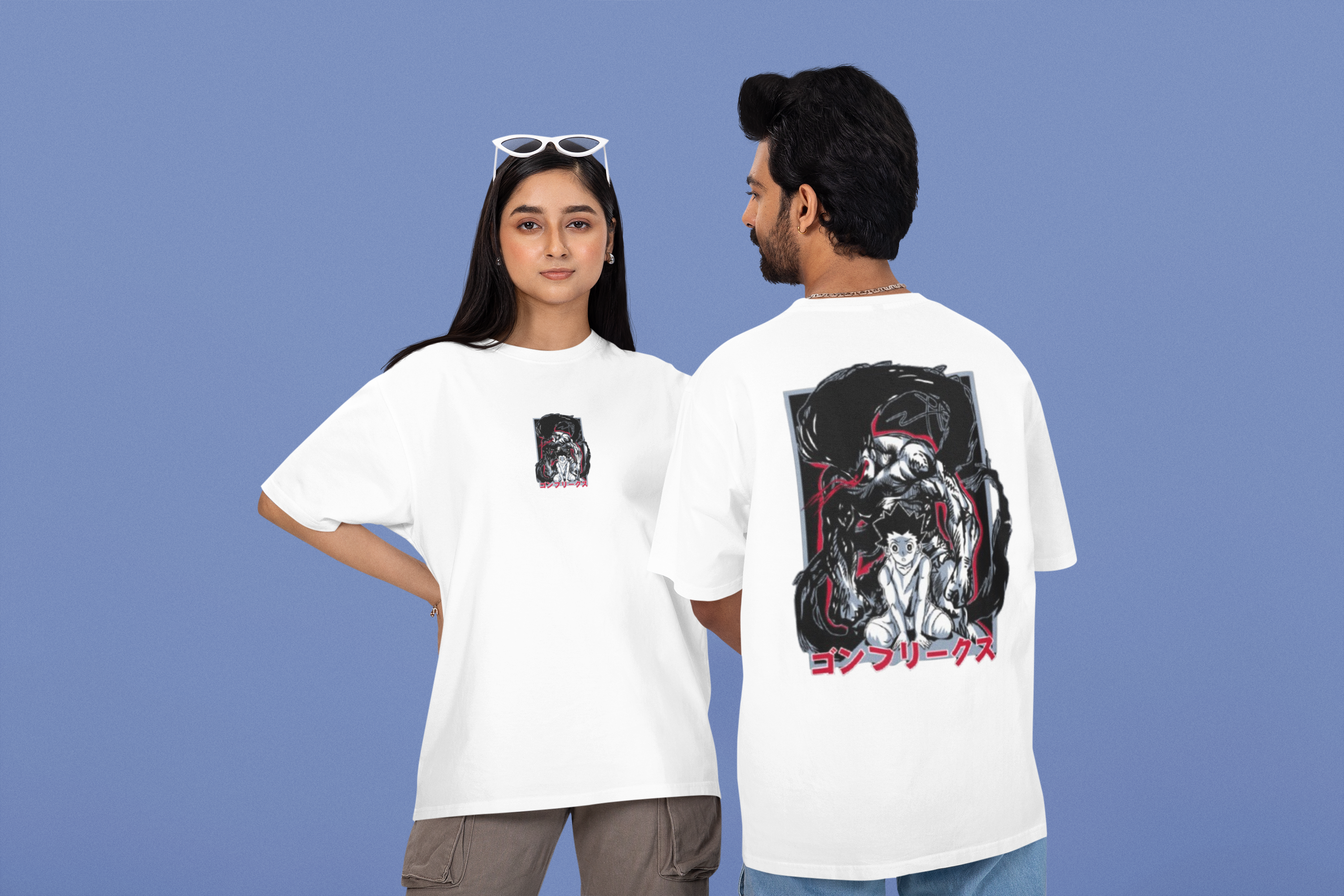 Imperial Chinese Dragon Oversized T-Shirt - Green Cotton